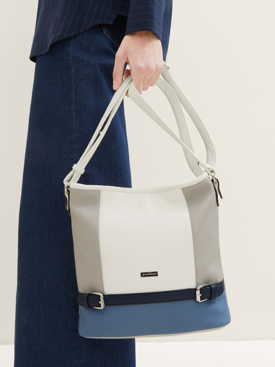 ttjuna beuteltasche mit farbblockmuster