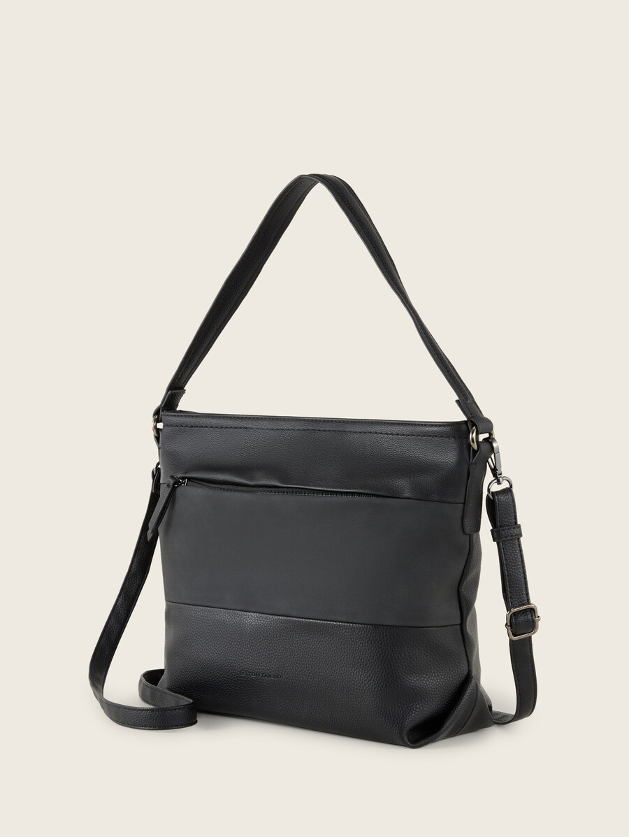 ttnicolina m schultertasche aus materialmix