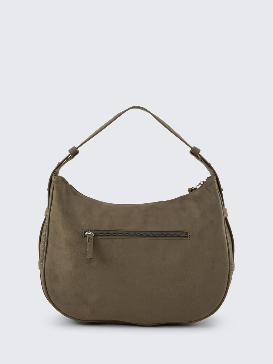 ttlysa m schultertasche in wildlederoptik