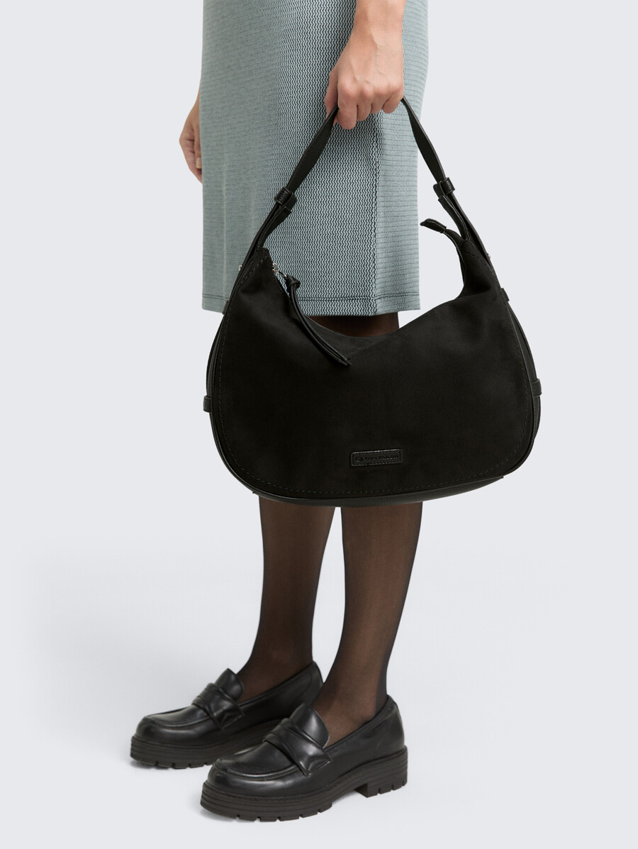 ttlysa m schultertasche in wildlederoptik