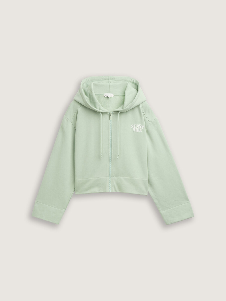 oversize-hoodie mit aufdruck