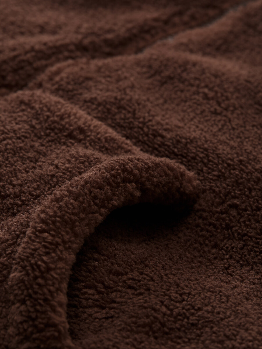 teddy-sweatjacke