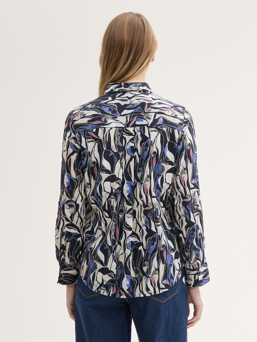 bluse mit muster