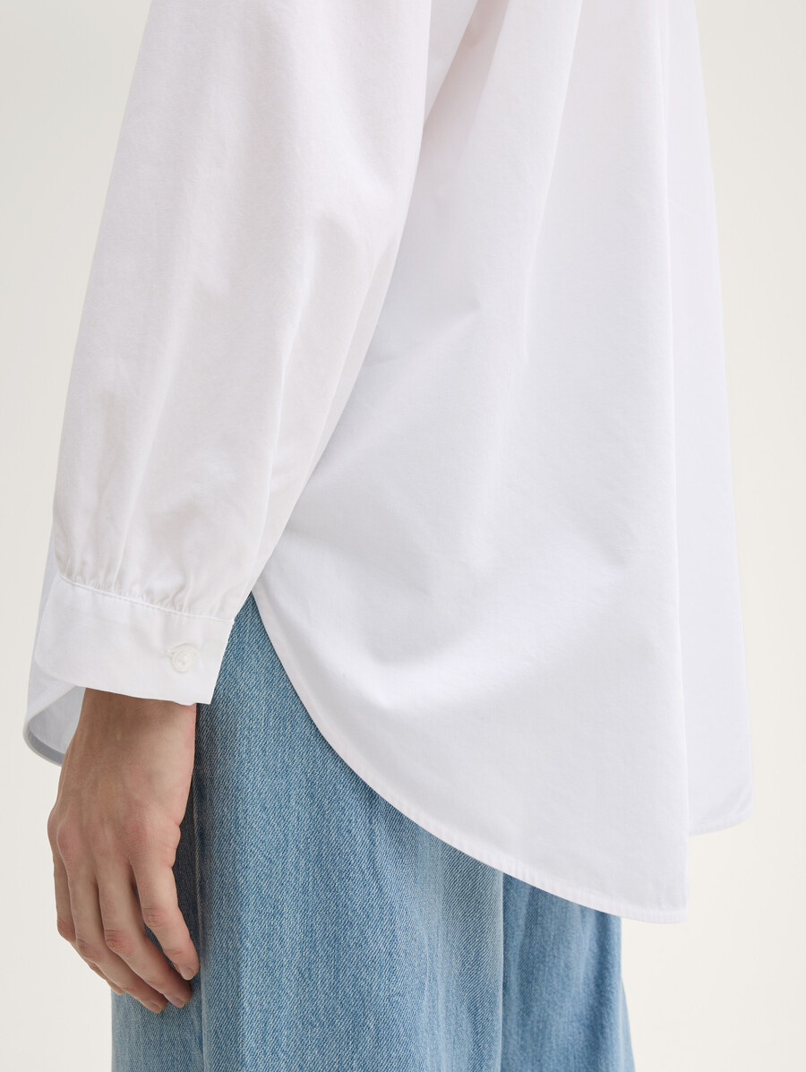 locker geschnittene bluse