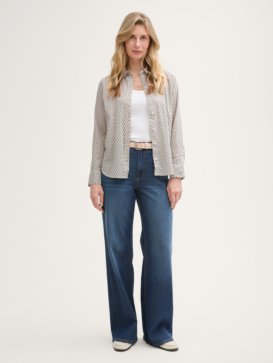 bluse mit muster