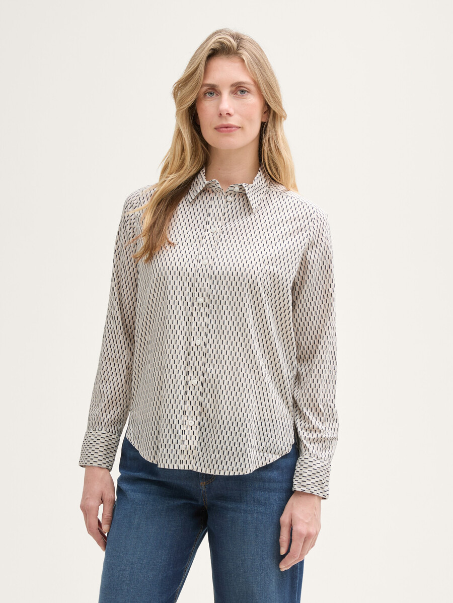 bluse mit muster