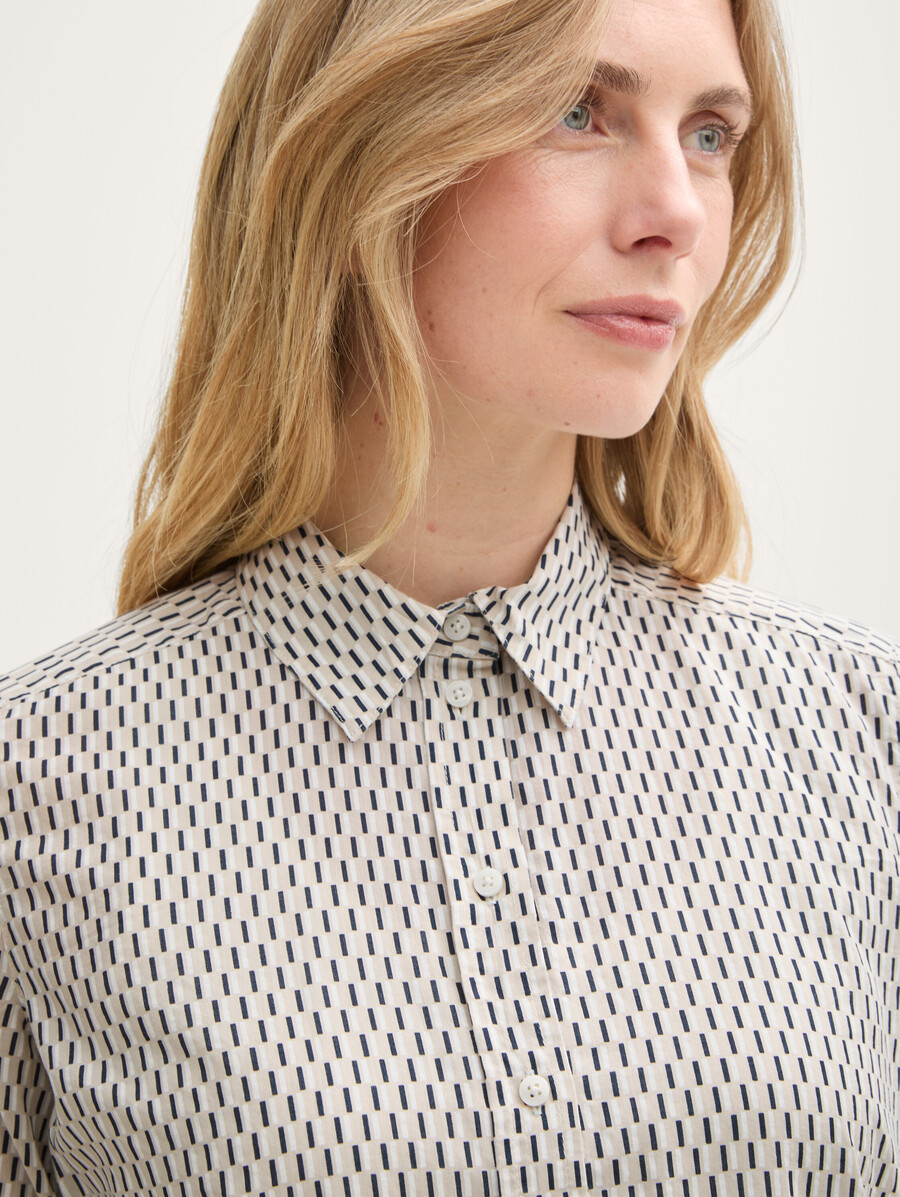 bluse mit muster