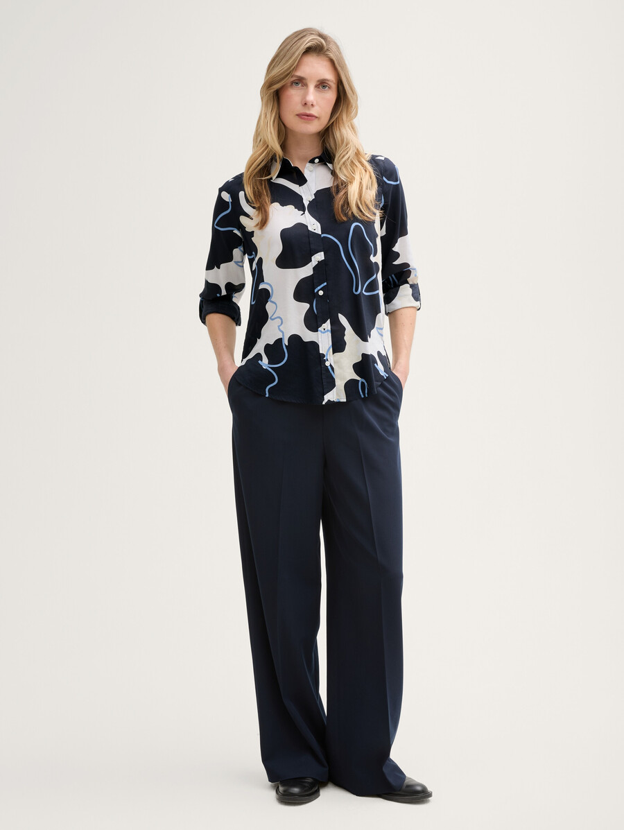 bluse mit muster