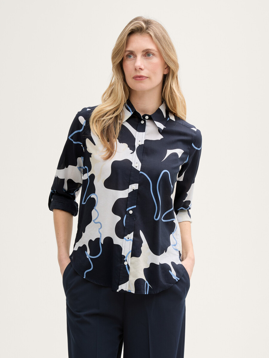 bluse mit muster