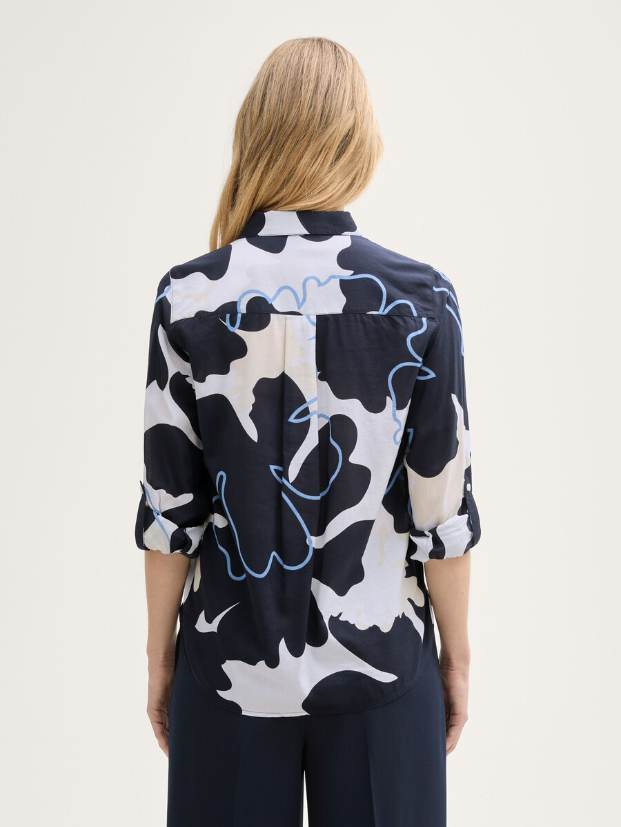 bluse mit muster