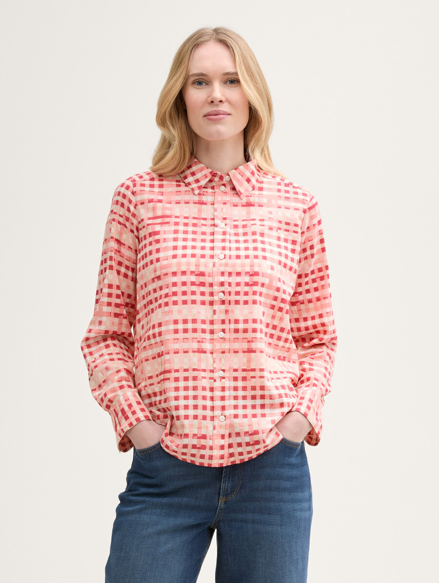 bluse mit muster
