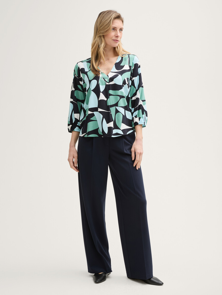 bluse mit muster