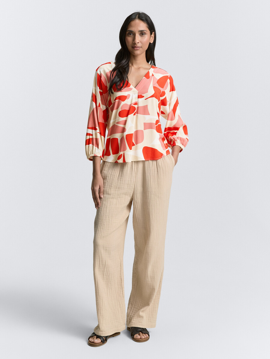 bluse mit muster