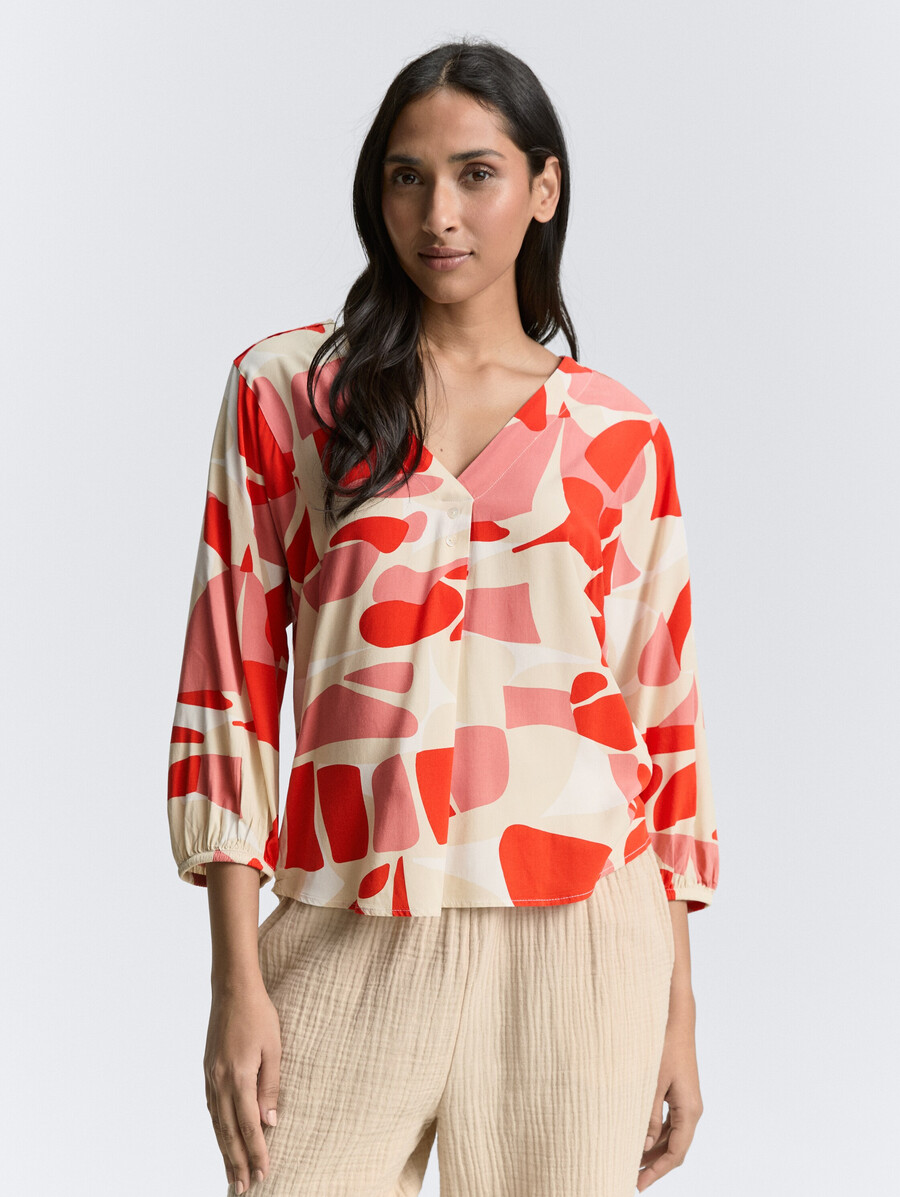 bluse mit muster