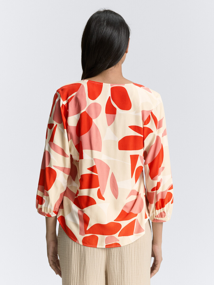 bluse mit muster