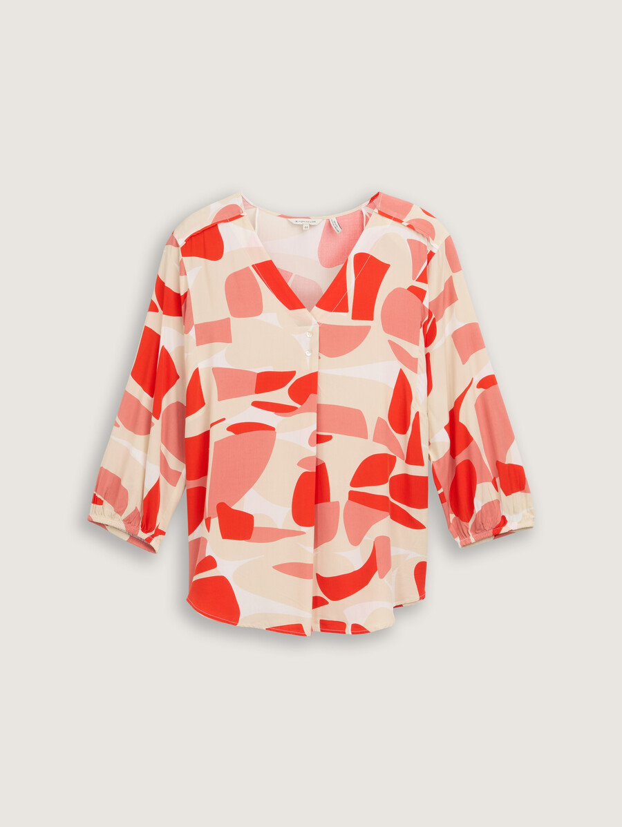 bluse mit muster