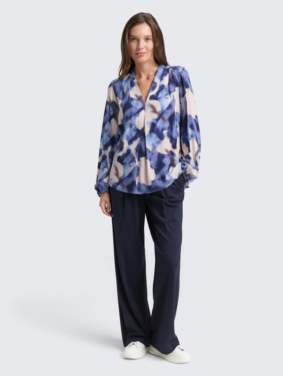 bluse mit muster