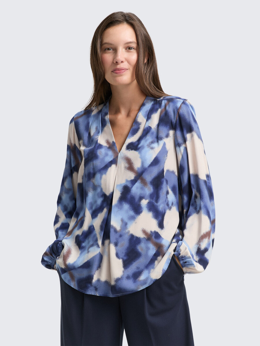 bluse mit muster