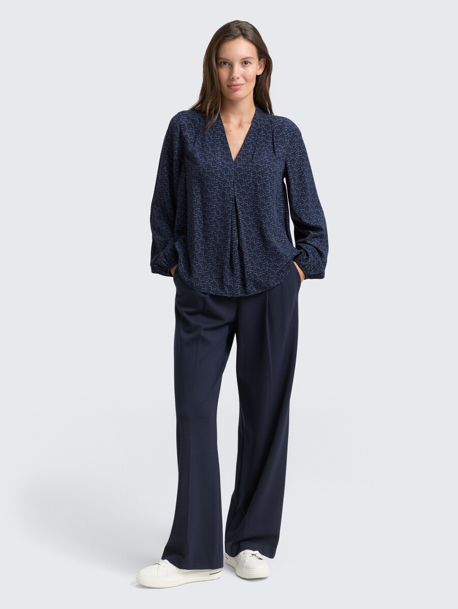 bluse mit muster