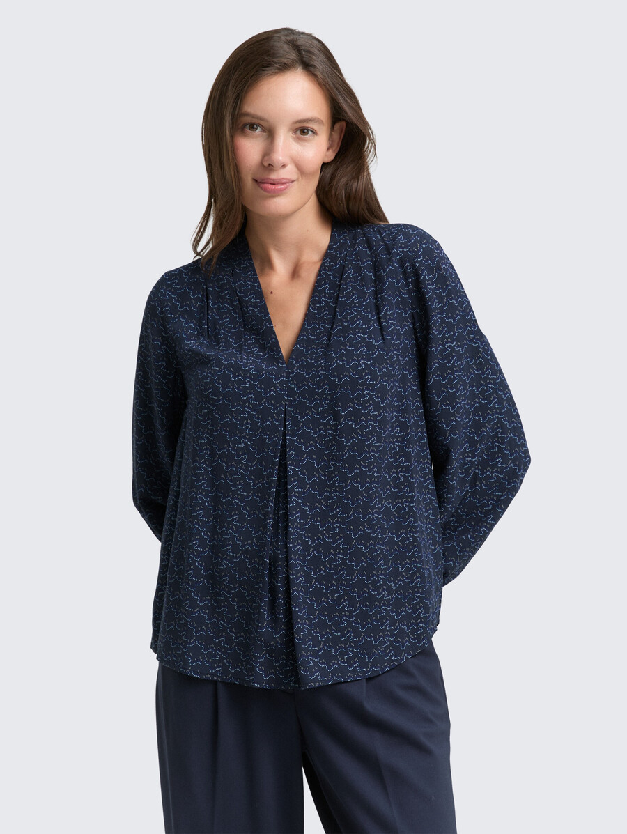 bluse mit muster