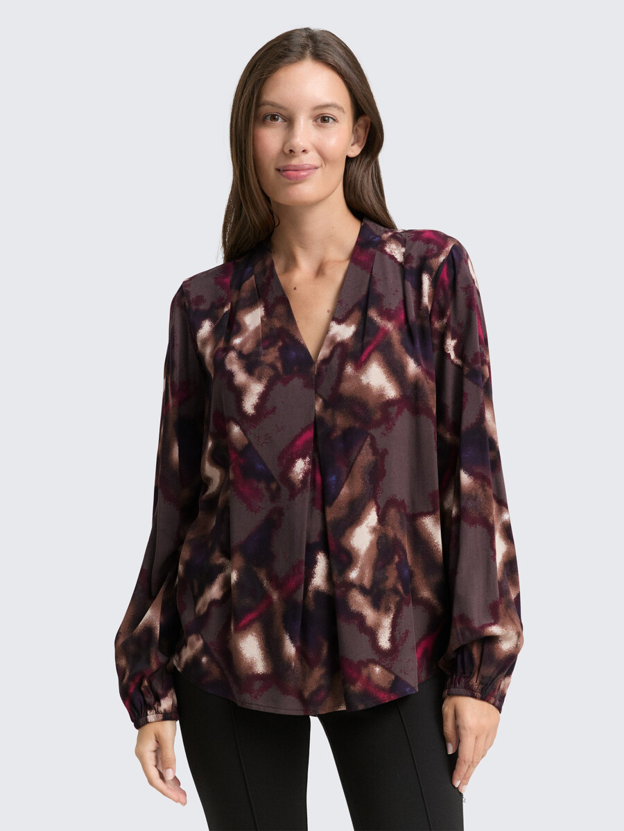 bluse mit muster