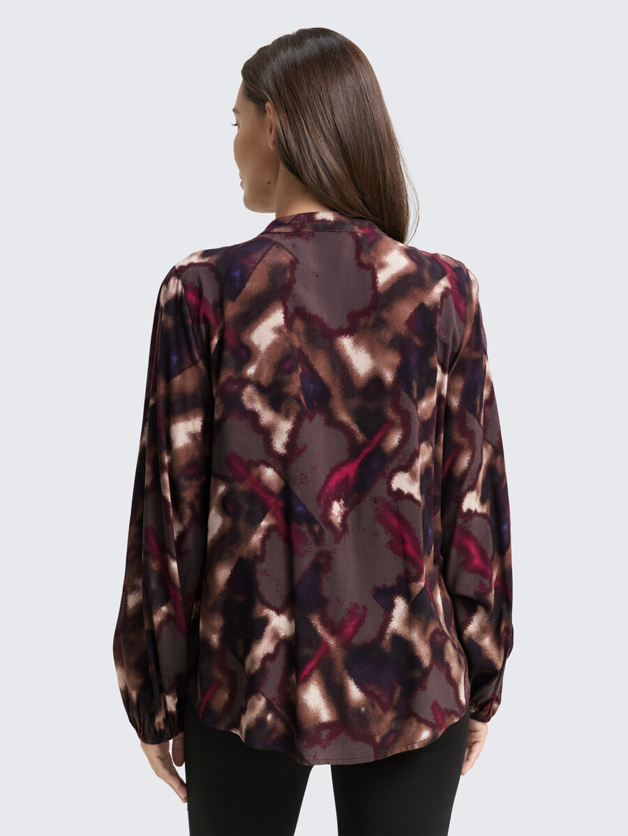 bluse mit muster