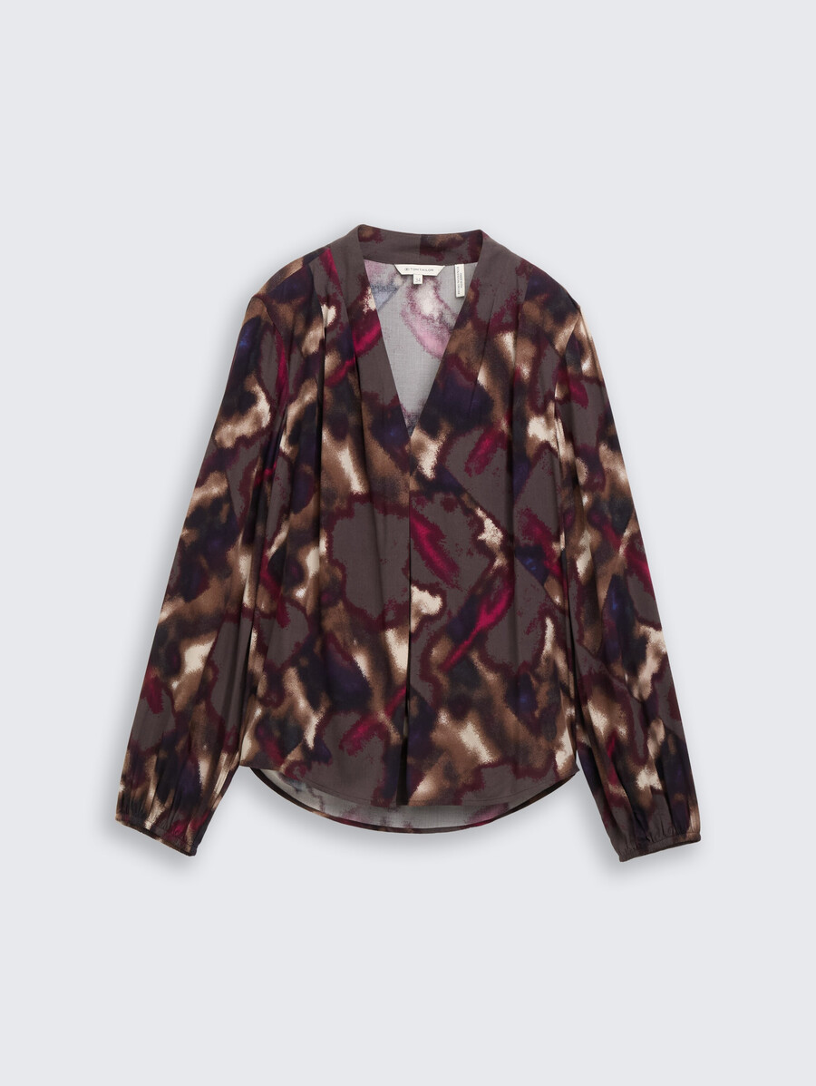 bluse mit muster