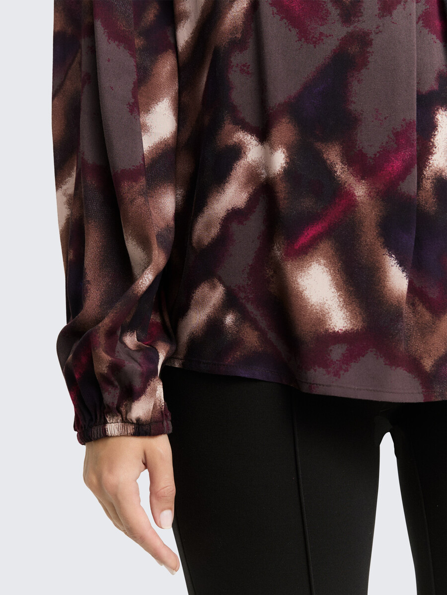 bluse mit muster