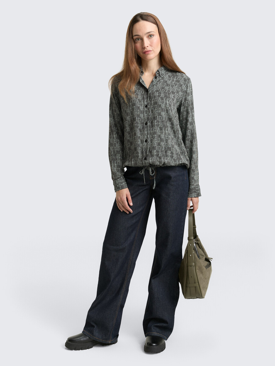 bluse mit muster