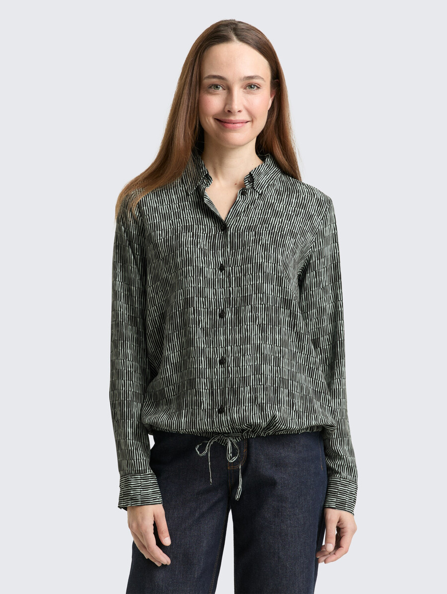 bluse mit muster