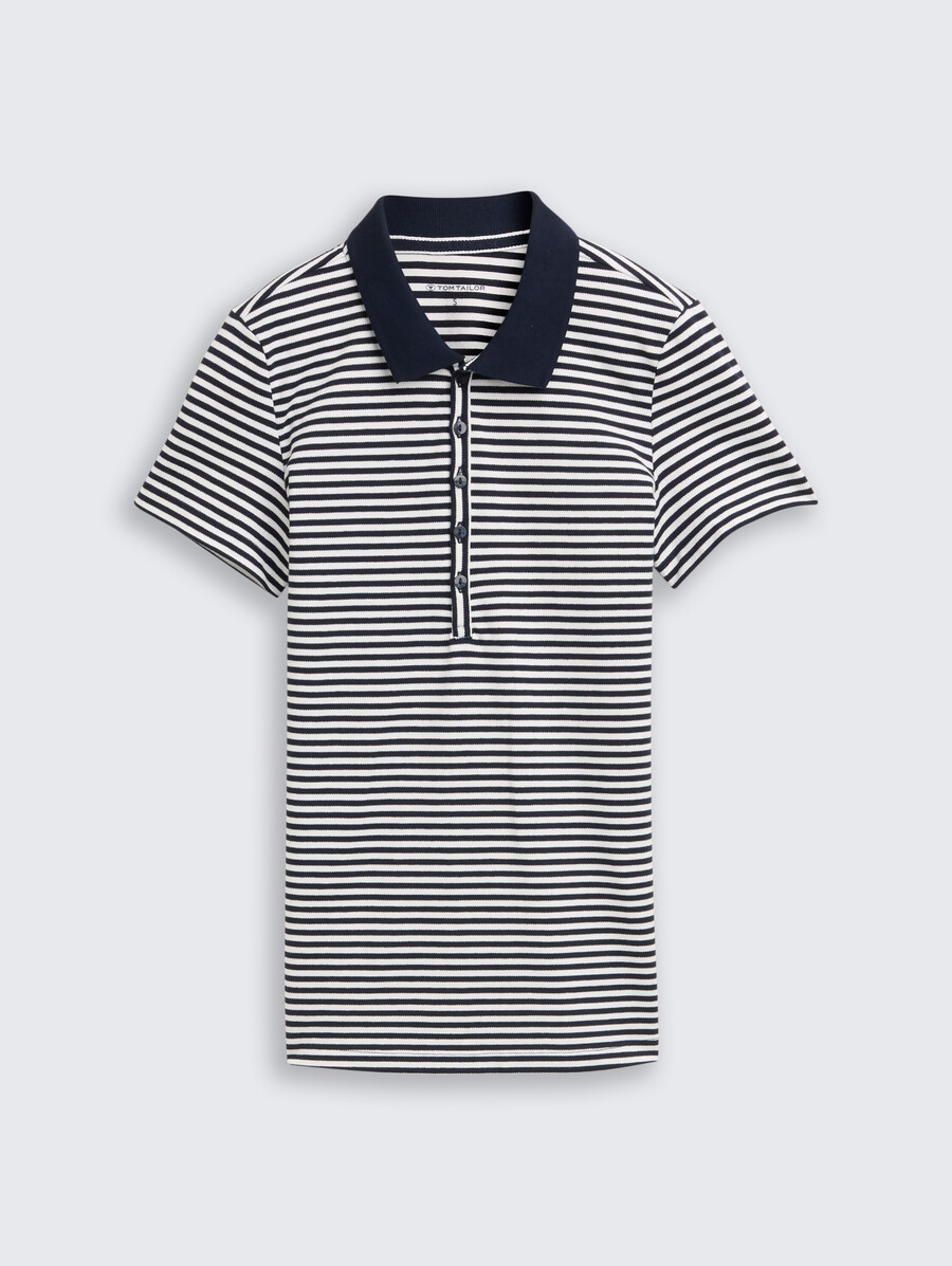 poloshirt aus stretch-piqué