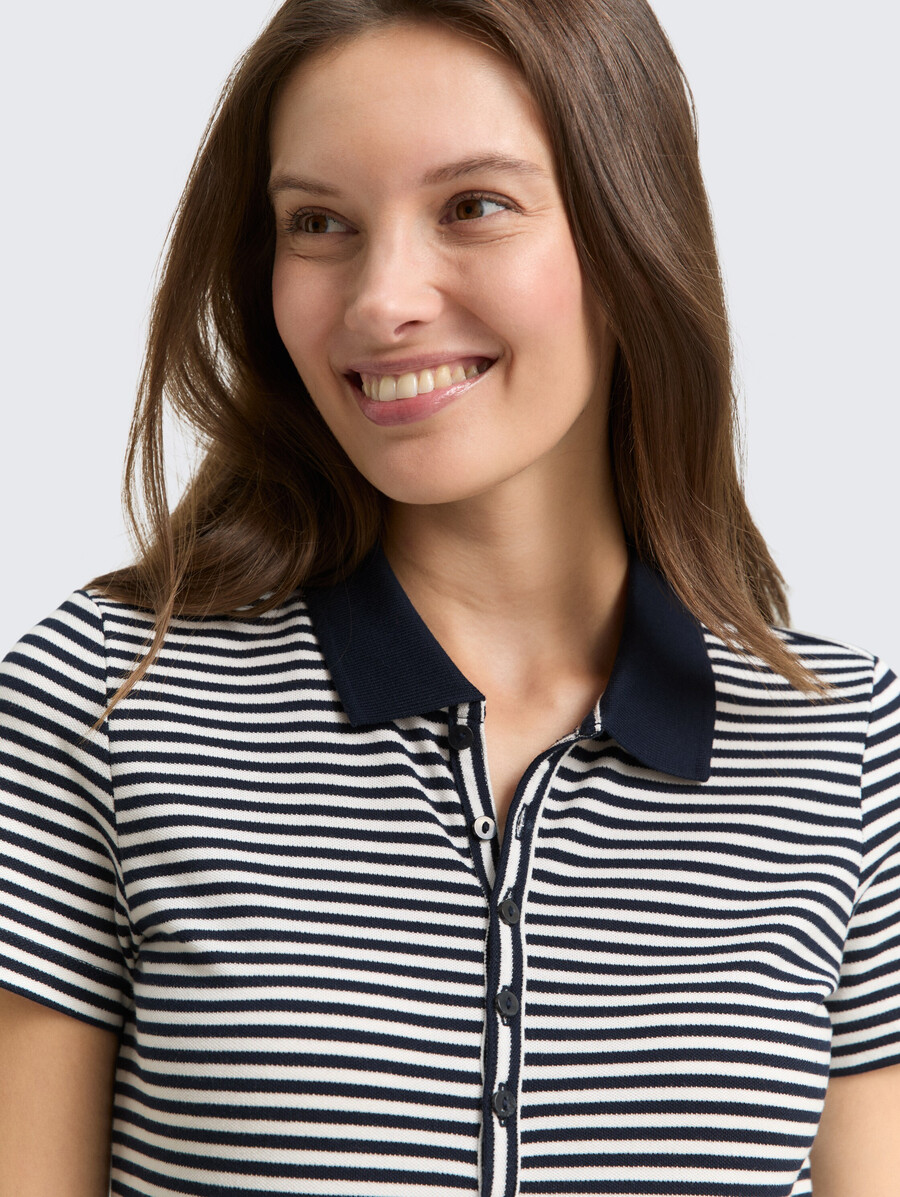 poloshirt aus stretch-piqué
