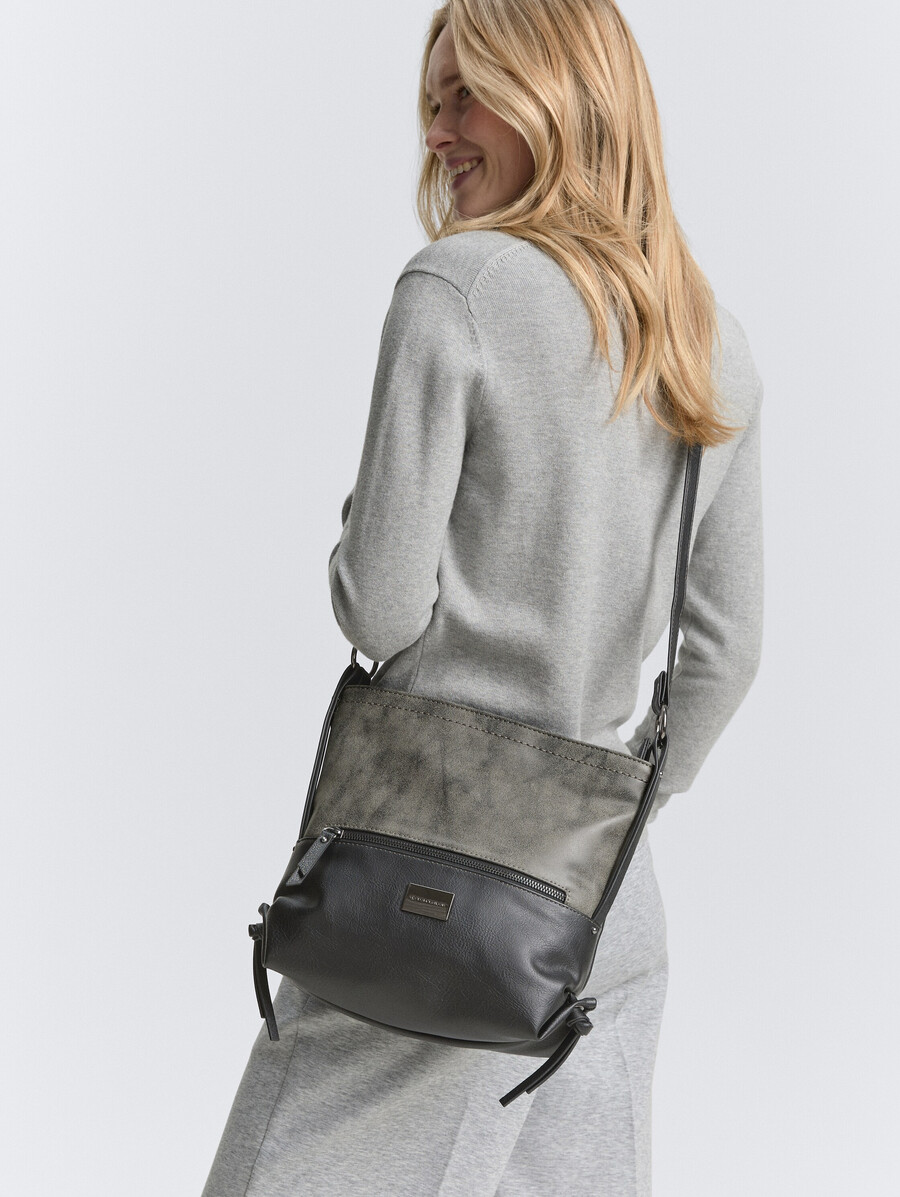 ttelin m schultertasche aus materialmix