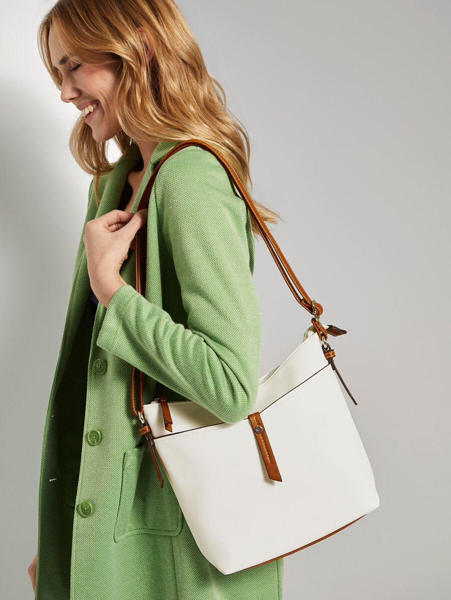 ttnovara m schultertasche mit außenfach
