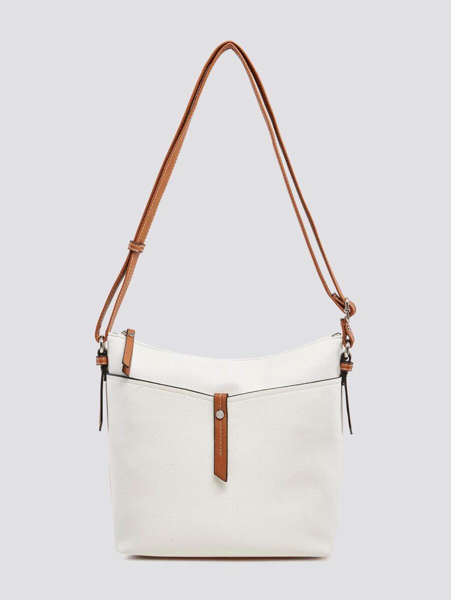 ttnovara m schultertasche mit außenfach