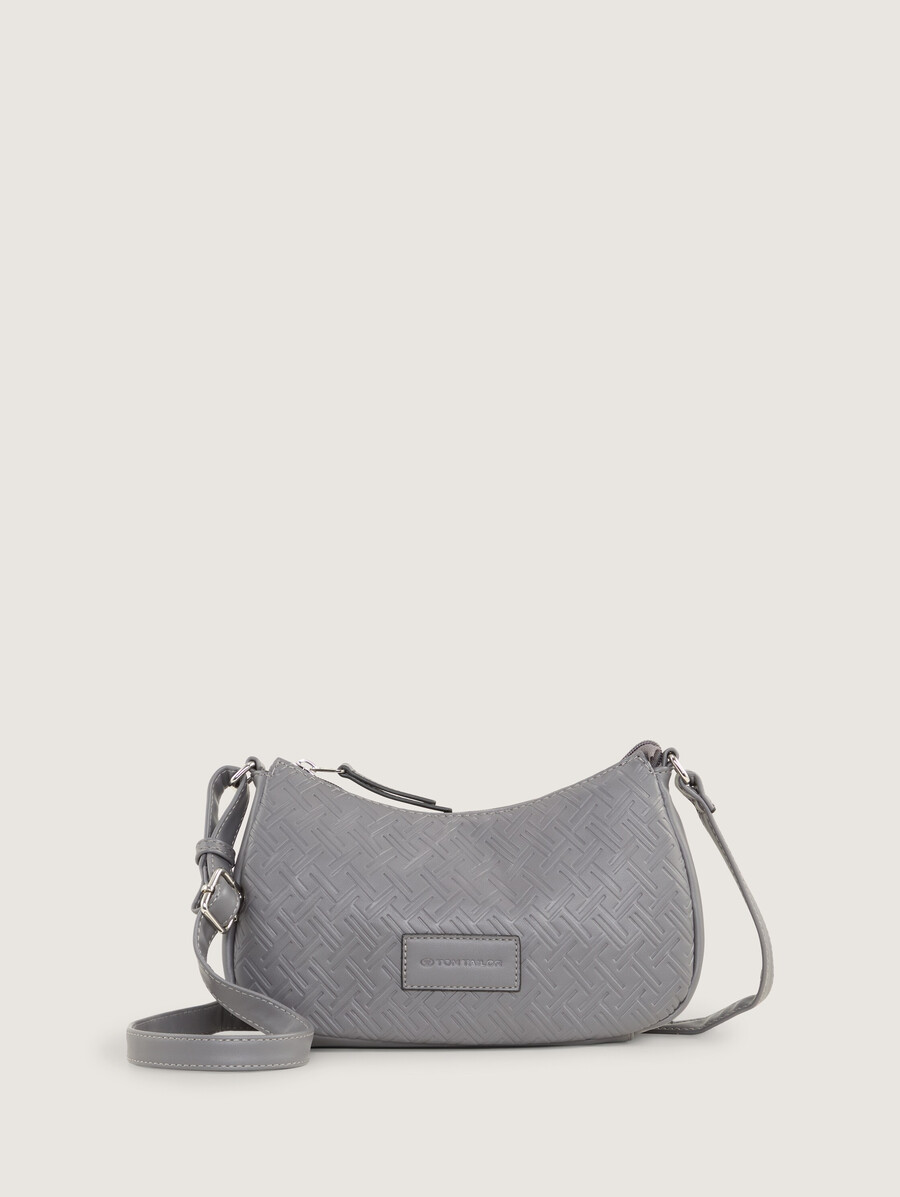 ttmirenda schultertasche mit geprägtem logo