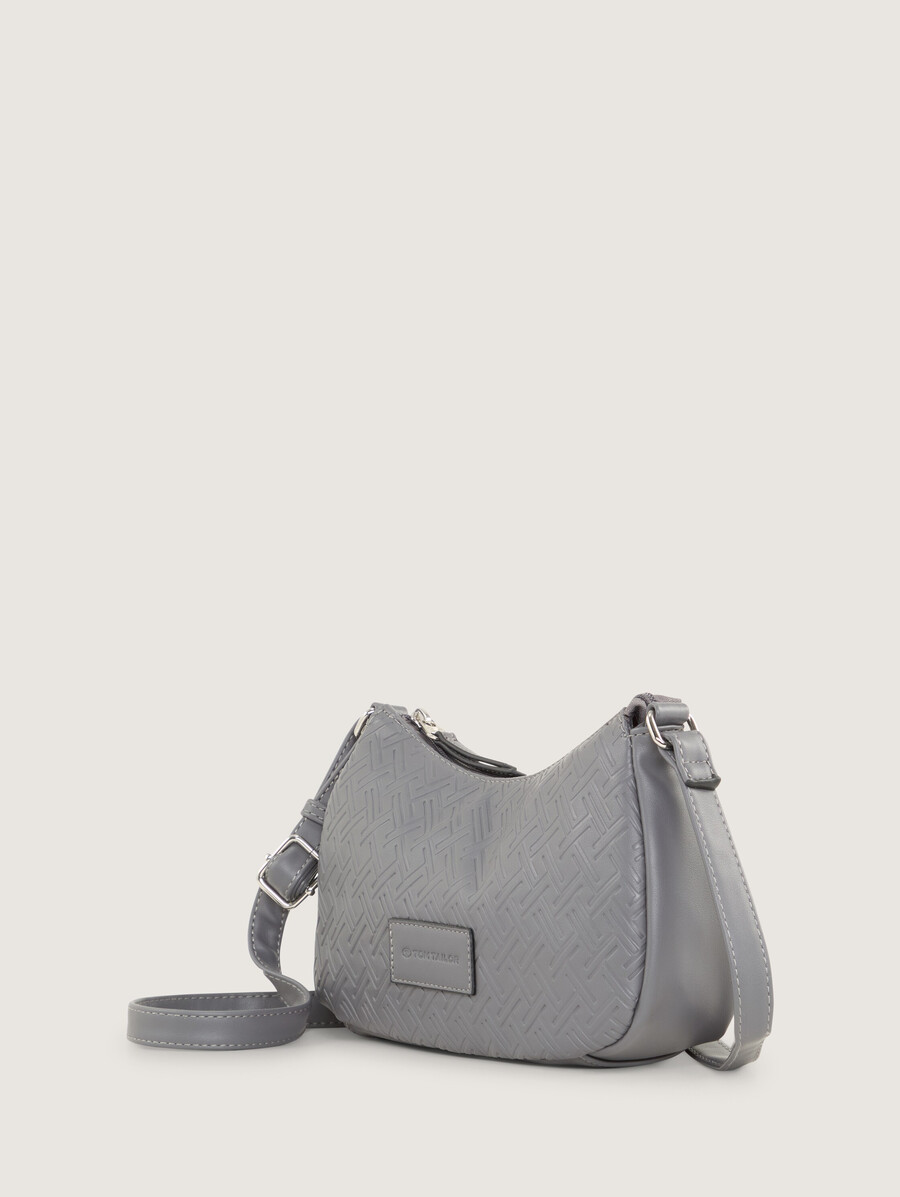 ttmirenda schultertasche mit geprägtem logo