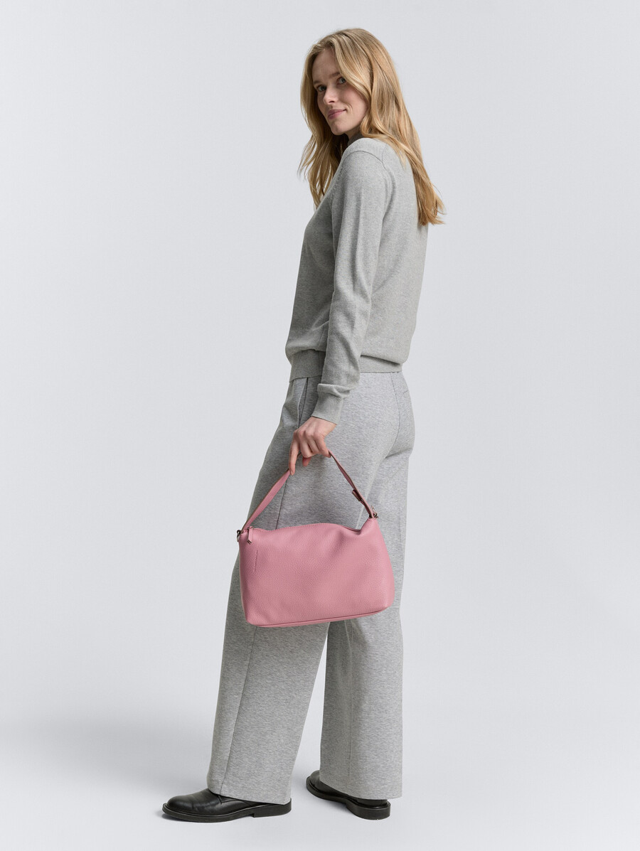 ttlissi schultertasche mit dezentem geprägtem logo