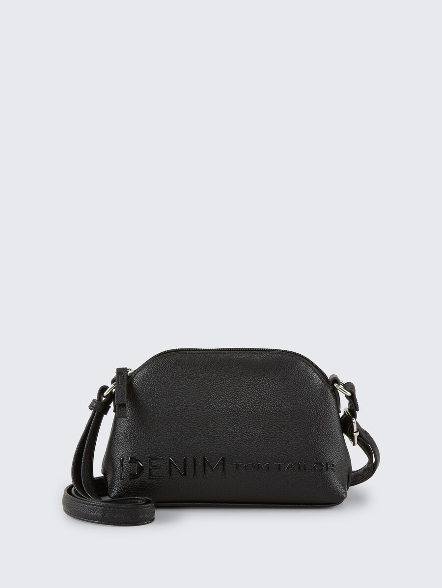 ttzephyra s schultertasche mit silikon-logodruck