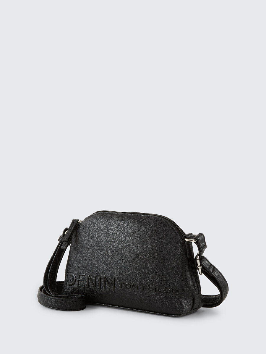 ttzephyra s schultertasche mit silikon-logodruck