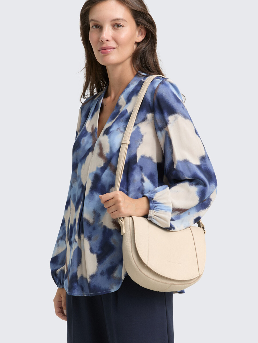 ttdahlia schultertasche mit abgerundeten ecken