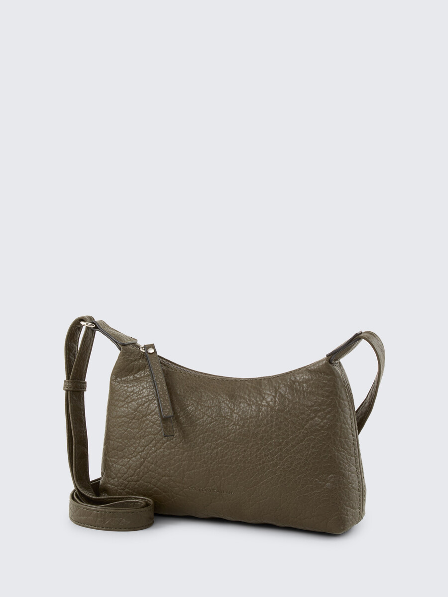 ttevelina s schultertasche aus genarbtem kunstleder