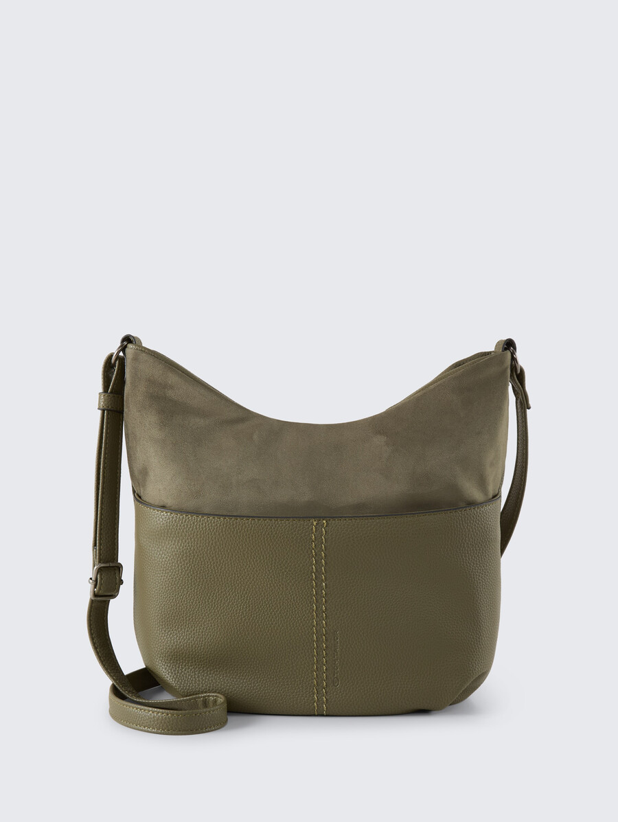 ttmiha m schultertasche aus materialmix