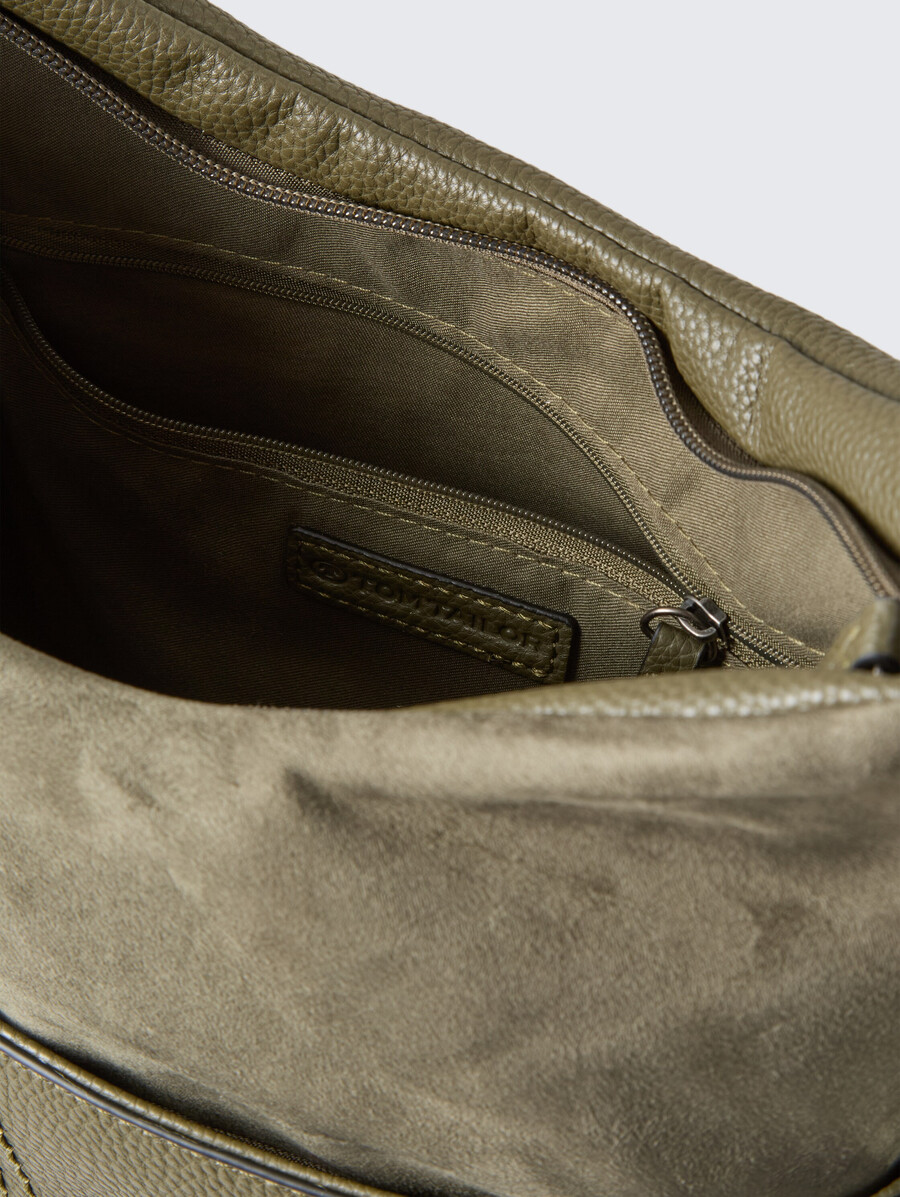 ttmiha m schultertasche aus materialmix