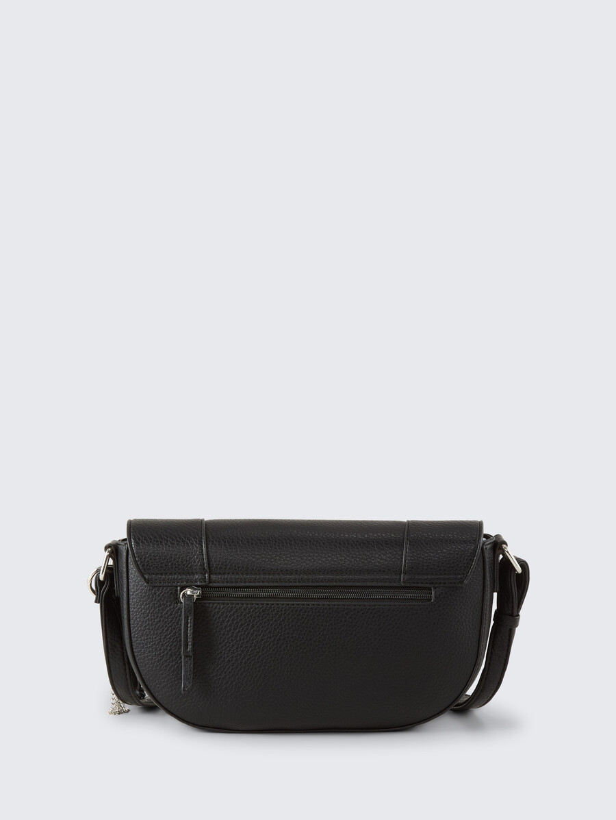 ttpriya m schultertasche mit dekorativem anhänger