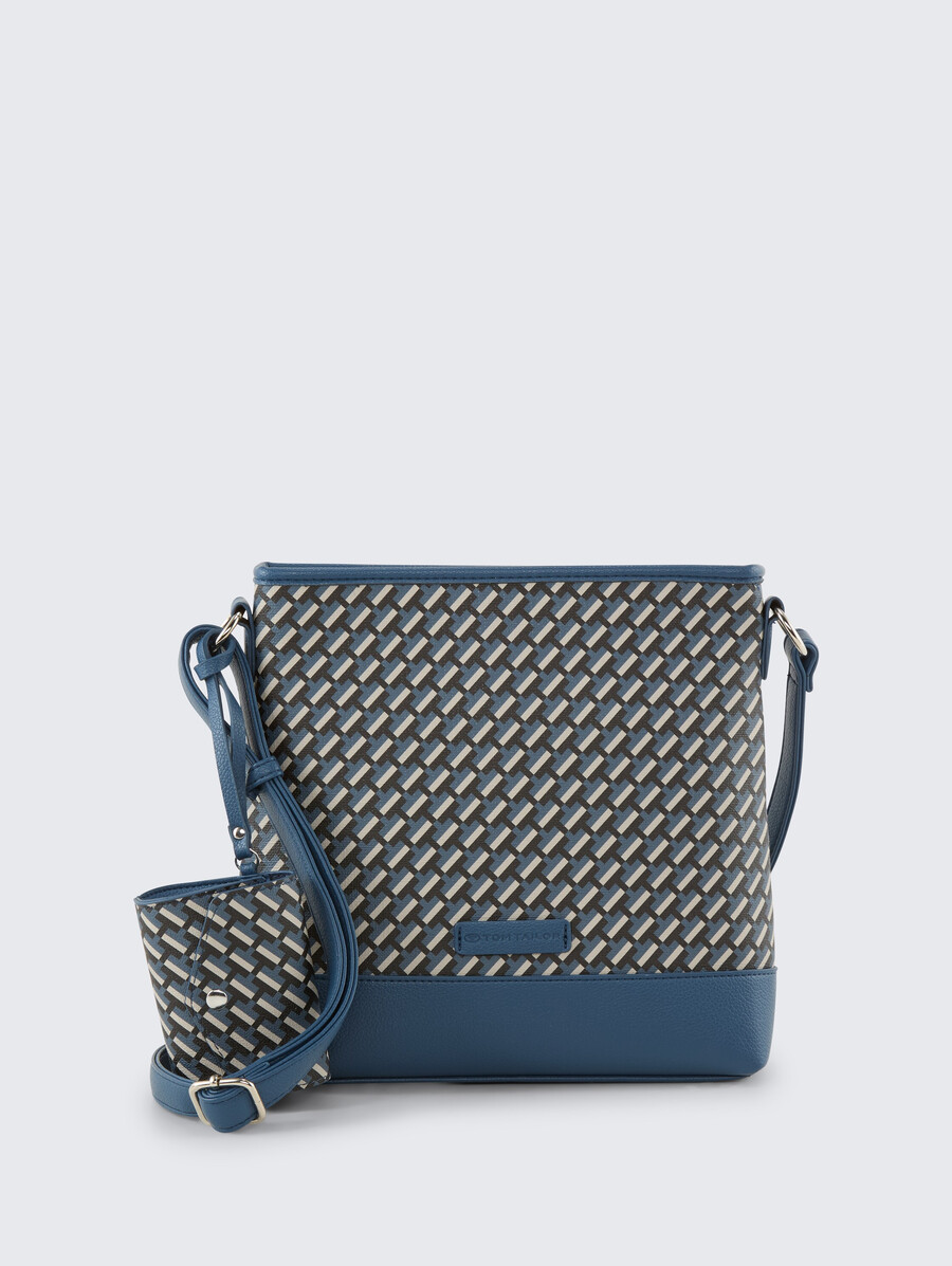 ttxenia m schultertasche mit allover-print
