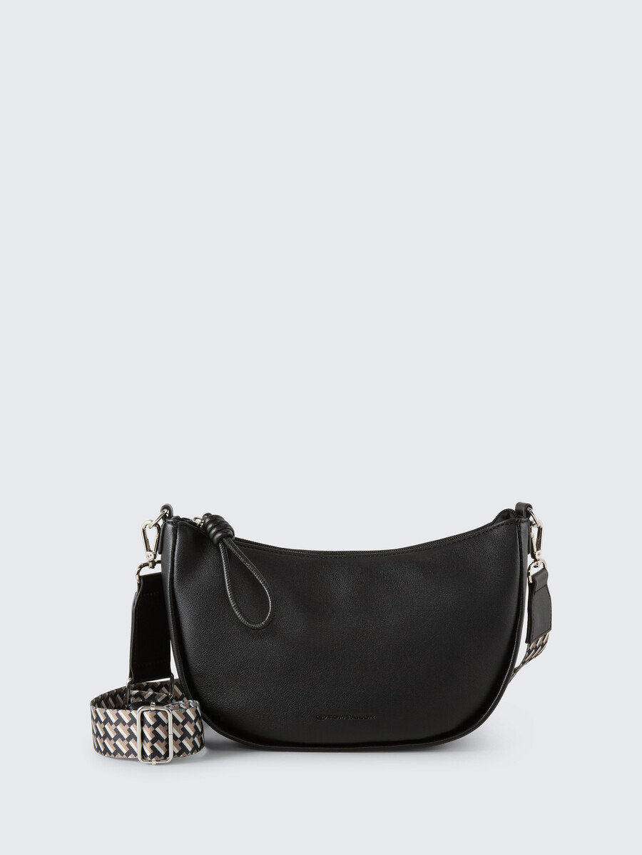 tttatiana schultertasche mit gemustertem gewebtem riemen