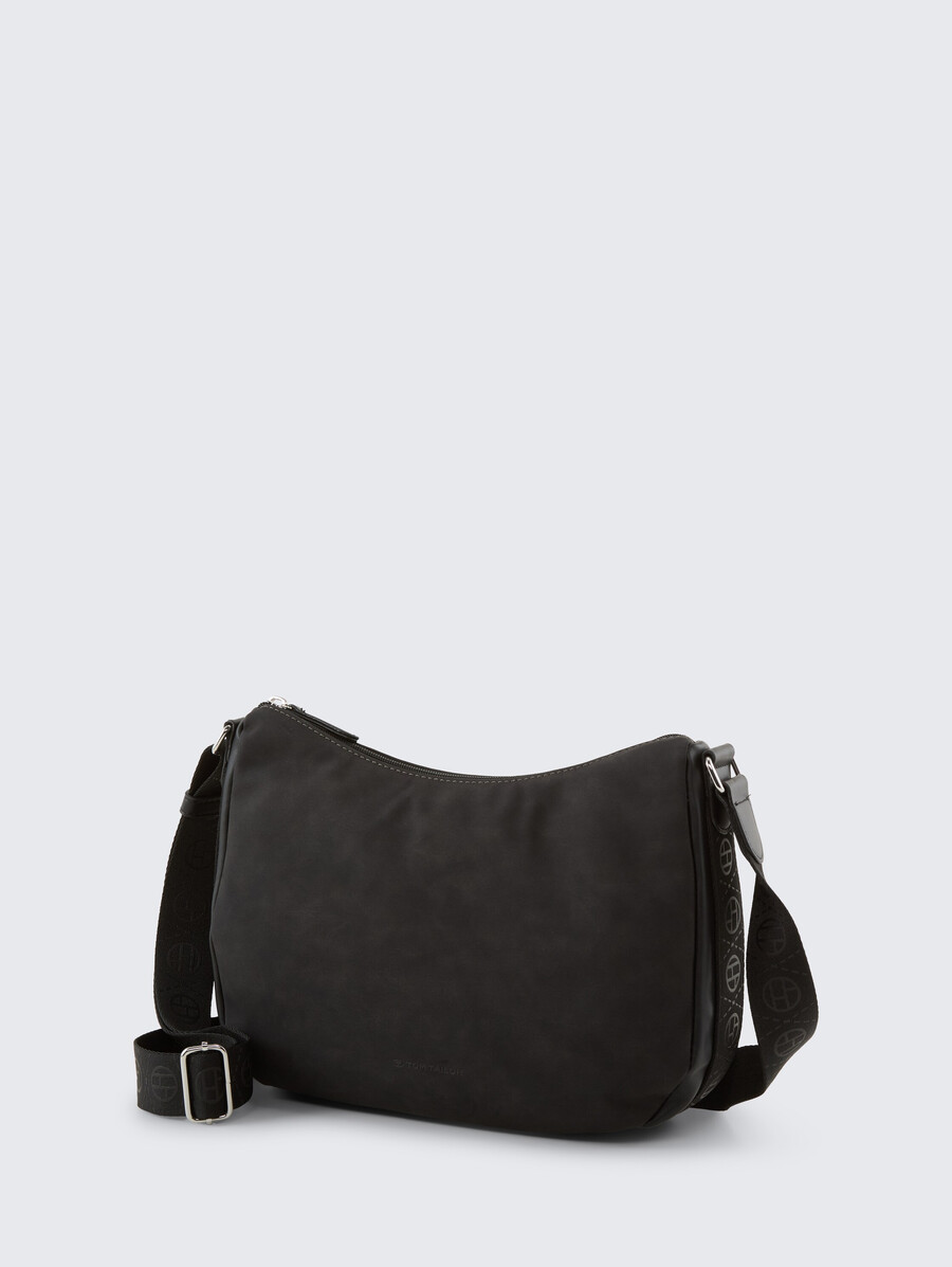 ttyara s schultertasche mit bedrucktem gewebtem riemen