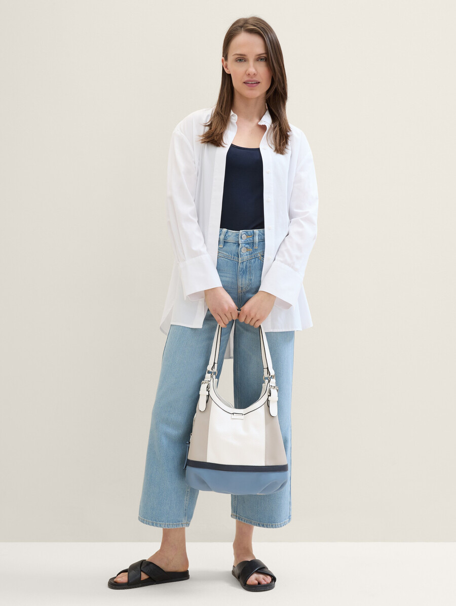 ttjuna s shopper mit farbblockierung