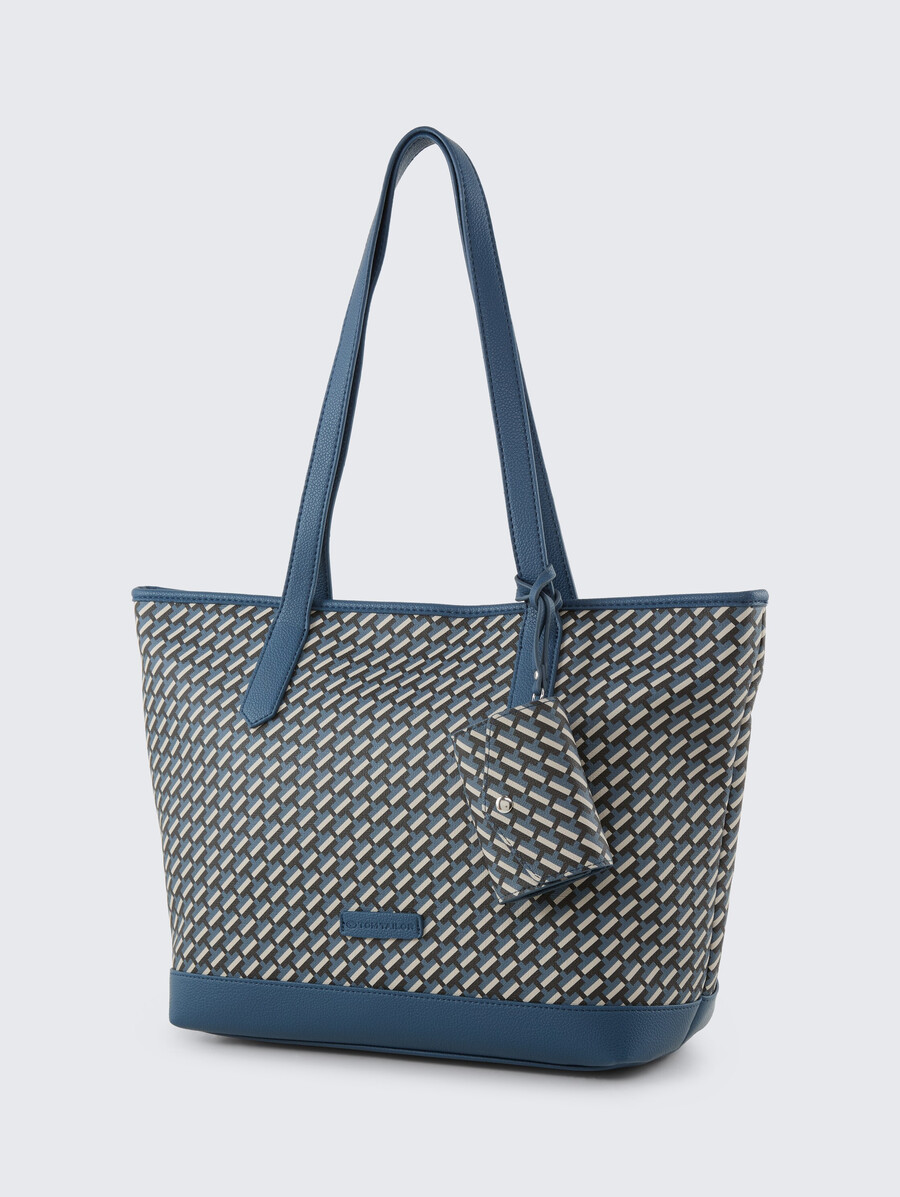 ttxenia l shopper mit allover-print